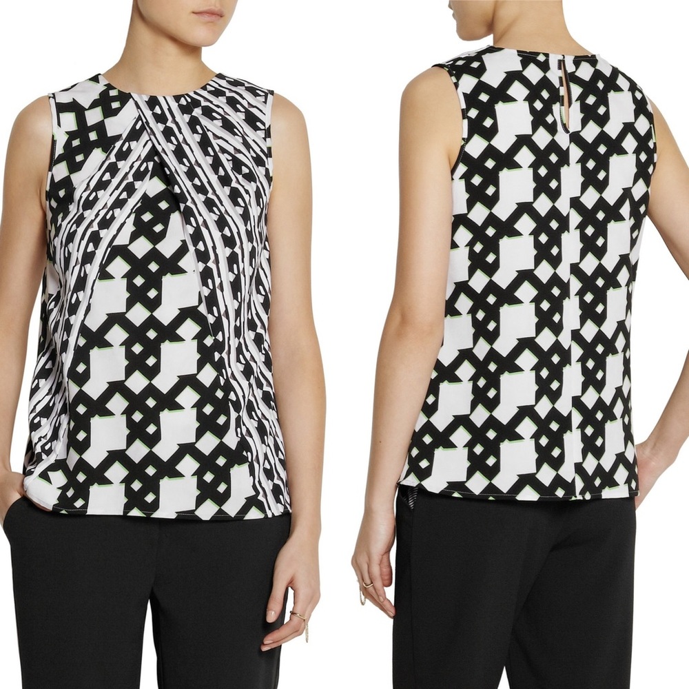 Peter Pilotto for Target Wrap Printed Tank Top XL
